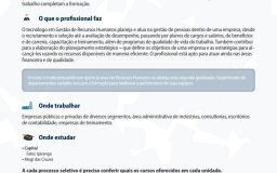 Guia de Profissões Tecnológicas Fatec