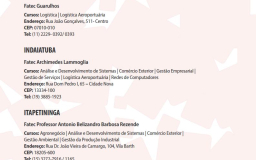Guia de Profissões Tecnológicas Fatec