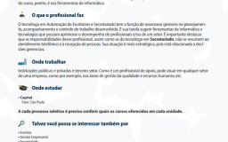 Guia de Profissões Tecnológicas Fatec